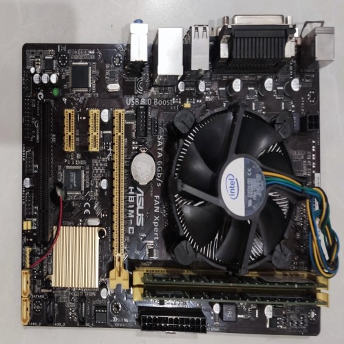 فروش باندل DDR3 نسل 4 با مادربرد و سی پی یو Asus