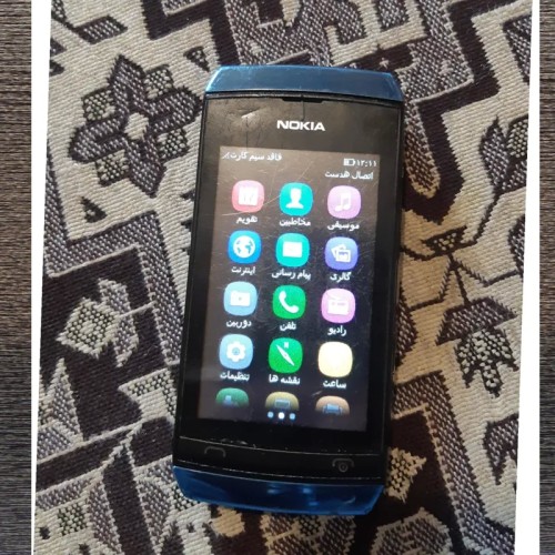 فروش گوشی نوکیا 306 قدیمی با قاب تعویض شده و خط و خش
