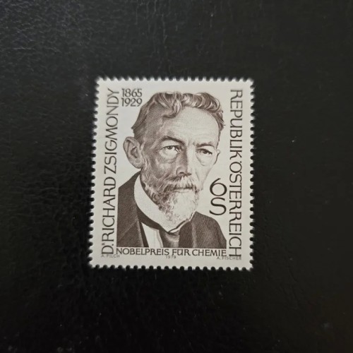 فروش تمبر اتریش ریچارد ژیگموندی برنده نوبل شیمی