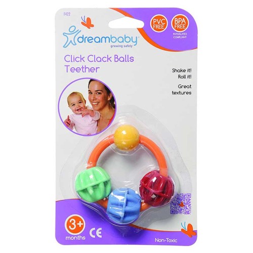 دندانگیر نوزاد Dreambaby طرح حلقه و مهره F422