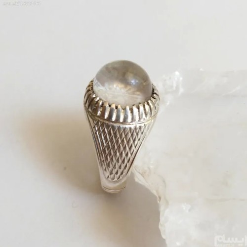 فروش انگشتر نقره در شمایل با رکاب 90 و مهر سازنده