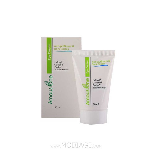 کرم ضد پف و تیرگی دور چشم آموس وان - 30ML