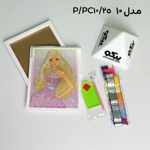 تابلو نقاشی الماسی کودک مدل PC10 با طرح جذاب