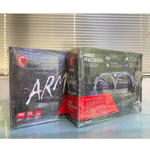 فروش کارت گرافیک MSI Armor RX 6600 اکبند و اصل