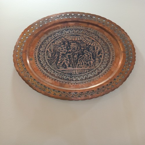 فروش سینی قدیمی کار دست قلم کاری