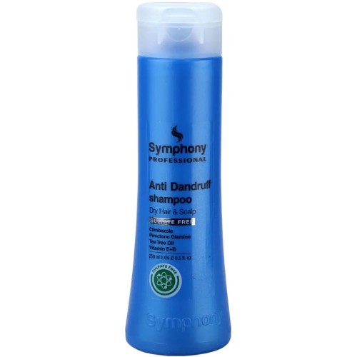 شامپو ضدشوره موهای خشک سیمفونی 250ML مناسب روزانه