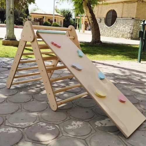 اسباب بازی مونته سوری نردبان مثلثی پیکلر مدل جدید