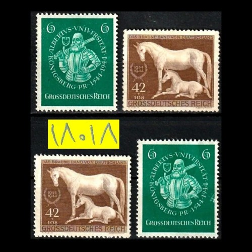 فروش سری تمبر کلاسیک با ارزش المان رایش نازی