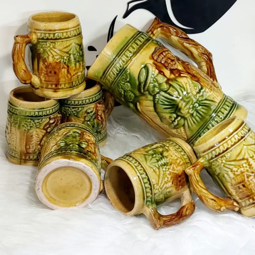 فروش پارچ و لیوان قدیمی سرامیکی با قیمت مناسب