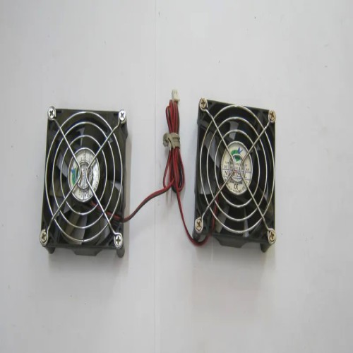 فن 12 ولت 8 سانتی دوبل محافظ دار مناسب پروژه و کامپیوتر