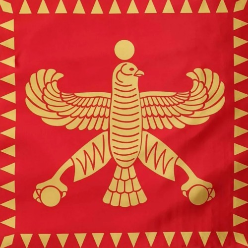 فروش پرچم دیواری درفش شهباز هخامنشیان با قیمت مناسب