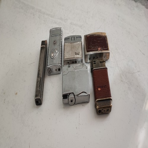 فروش 6 عدد فندک اتمی مارکدار قدیمی و کمیاب