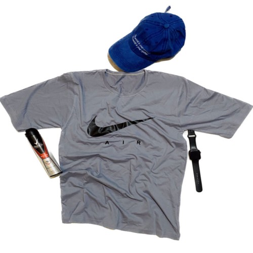 تیشرت مردانه طوسی NIKE مدل 1137 با سایزهای مختلف