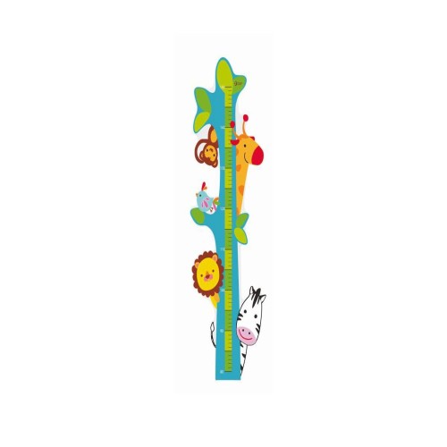 چارت اندازه گیری قد چوبی باغ وحش Classic World مدل 4815