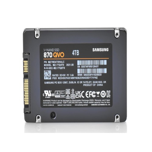 خرید اس اس دی 4 ترابایت سامسونگ 870 QVO با گارانتی