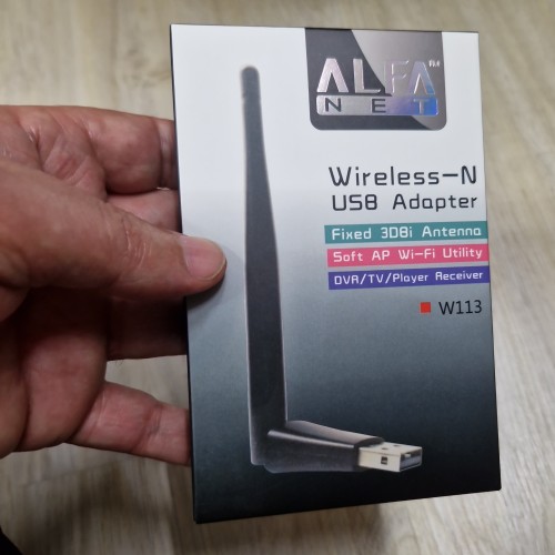 دانگل وایفای آلفانت W113 با آنتن قدرتمند و سرعت بالا