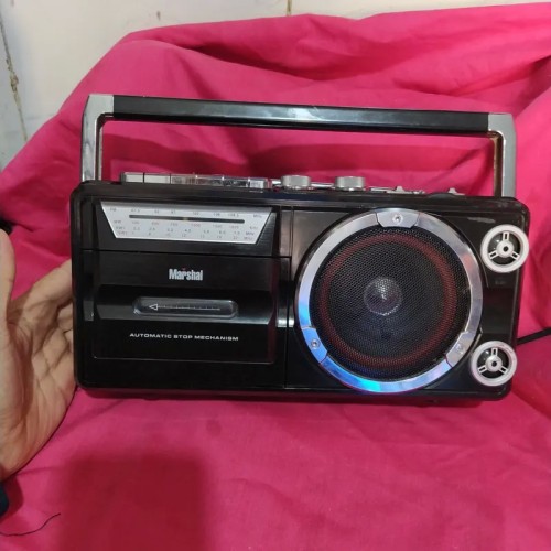 فروش رادیو ظبط قدیمی سه موج مارشال با وضعیت معیوب