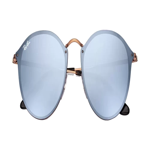 عینک آفتابی RayBan 3574N Blaze Round Bronze Copper Violet Mirror