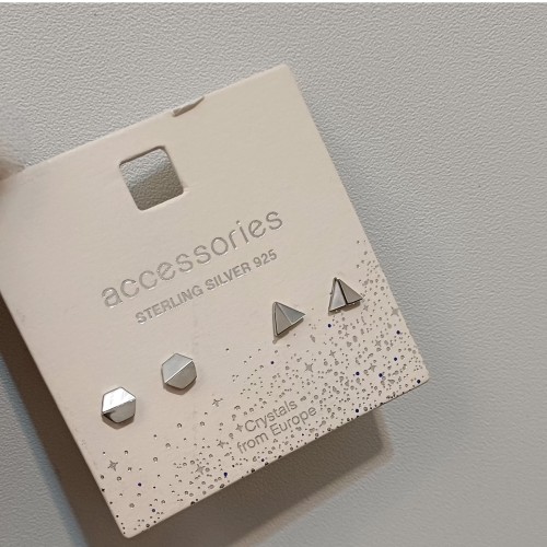 فروش 2جفت گوشواره نقره 925