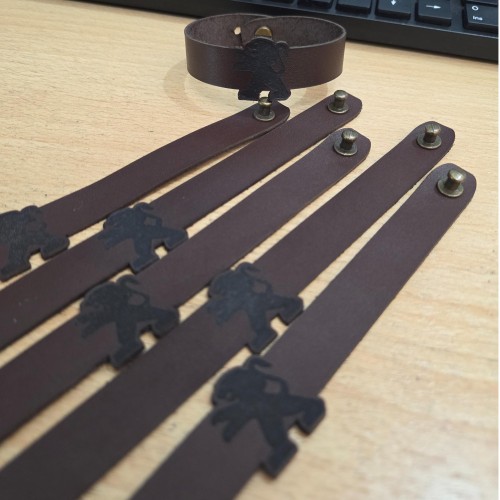 فروش پک 6 عددی دستبند چرم طبیعی پژو کد PE2020