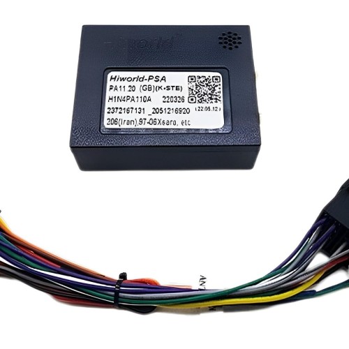 کن باس پژو 206 و 207 کد 545 با سوکت دو ردیفه ایزویی