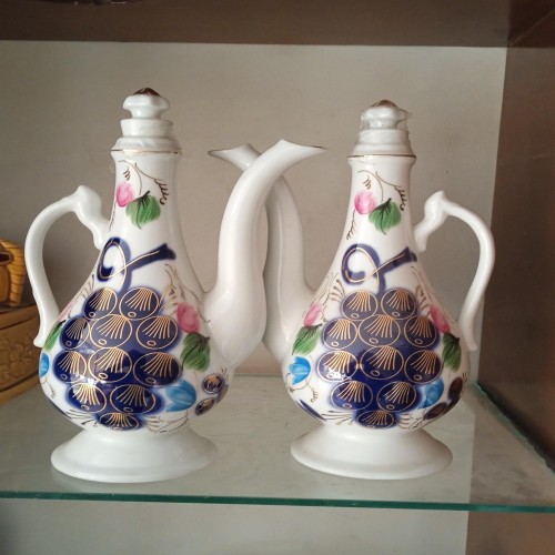 فروش گلابدان بزرگ روسی مارک گردنر انگوری کمیاب