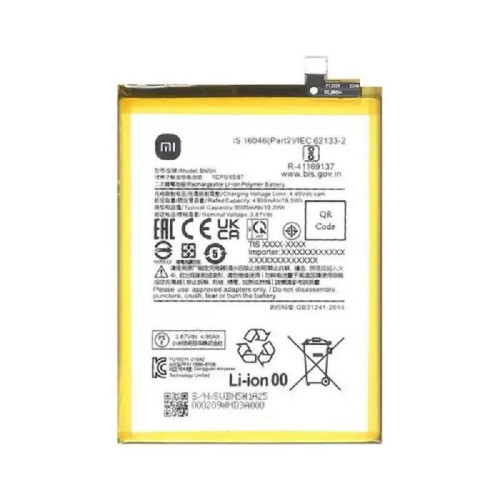 باتری شیائومی Redmi 10 5G با ظرفیت 5000mAh و گارانتی
