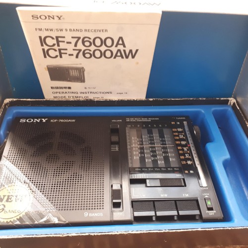 خرید رادیو سونی ژاپن اصل و نو با گارانتی