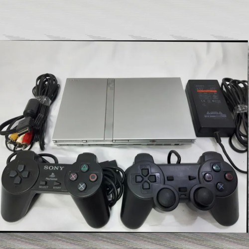 خرید پلی استیشن 2 بادو دسته با آداپتور و سالم