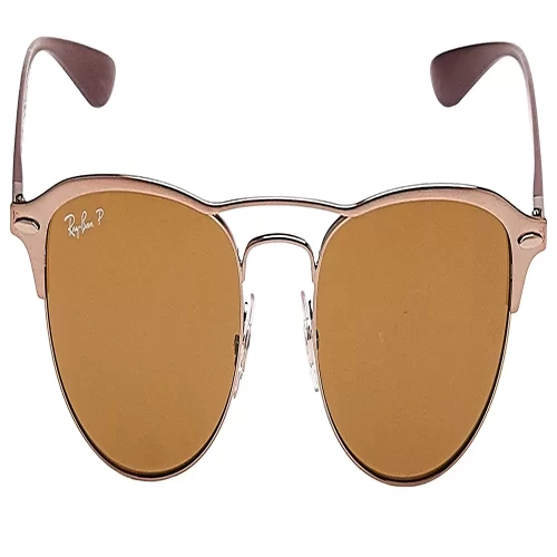 عینک آفتابی ریبن RayBan RB3596S با فریم فلزی و عدسی قهوه‌ای