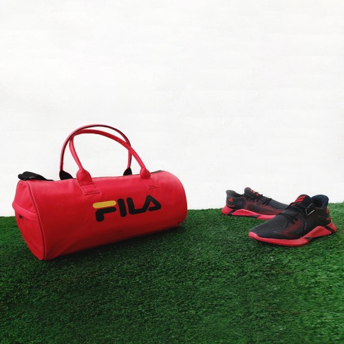 ساک ورزشی قرمز فیلا مدل 1146 باکیفیت، جادار و مناسب تمام فعالیت‌ها