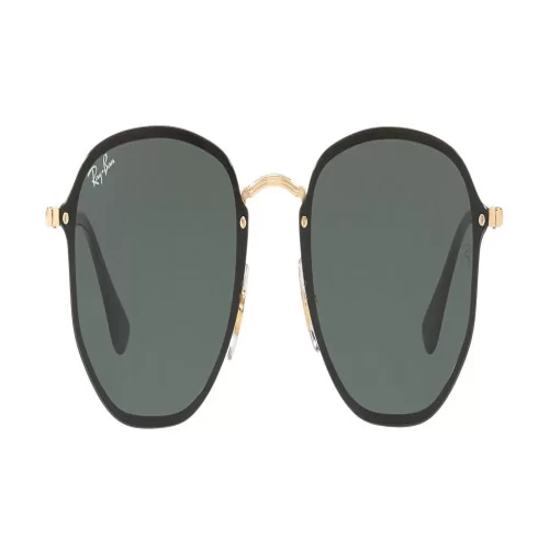 عینک آفتابی RayBan 3579N Blaze Hexagonal Flat Lens Green