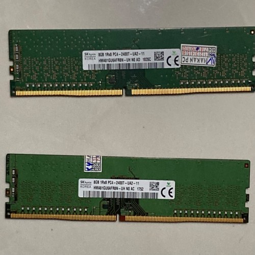 خرید رم دسکتاپ SKhynix 8GB DDR4 با سرعت 2400MHz