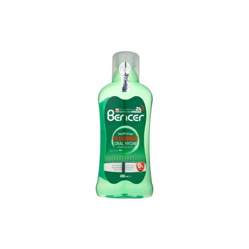 دهانشویه سدیم فلوراید بنسر 400ml ضد پوسیدگی و پلاک