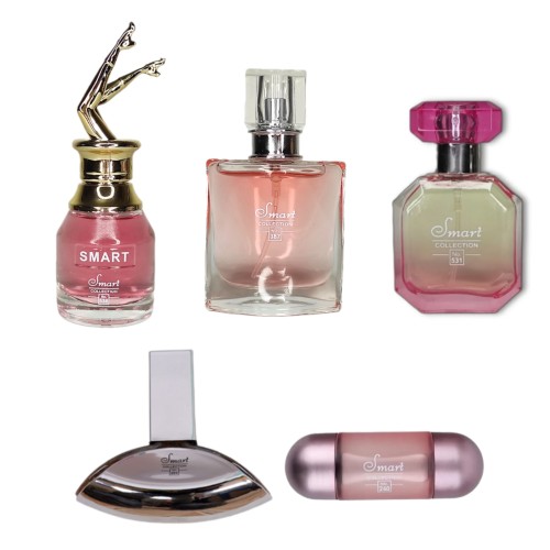 پک 5 عددی ادکلن صورتی 25 میل | رایحه‌های متنوع و جذاب