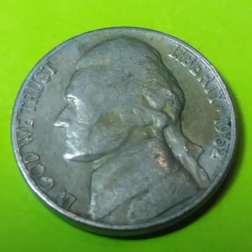 فروش سکه امریکا جفرسون تاریخ 1962 قدیمی ش91