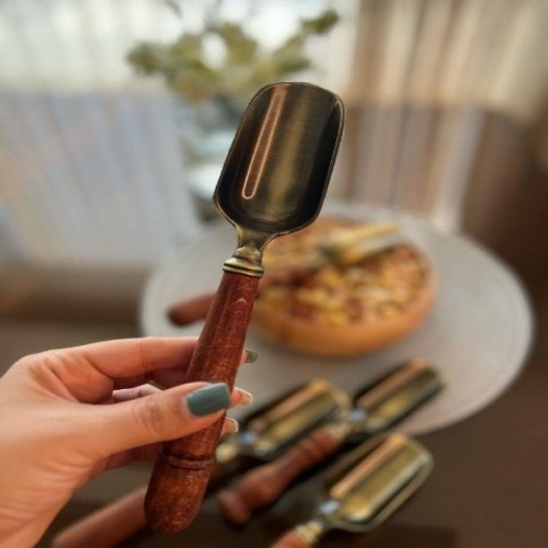 فروش سرتاس ادویه دسته چوبی با طراحی مدرن و زیبا