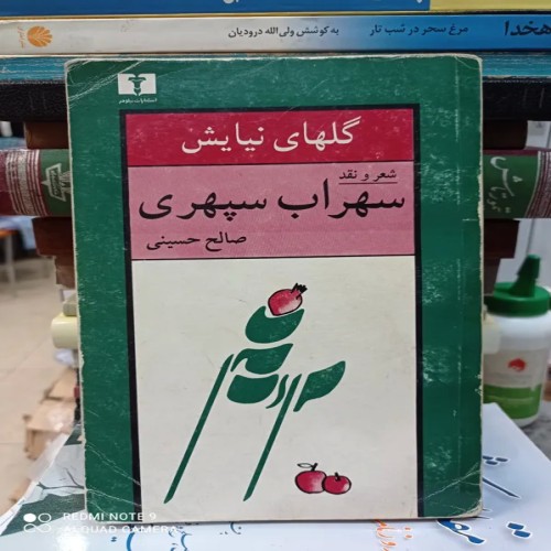 فروش گلهای نیایش، شعر و نقد سهراب سپهری حسینی