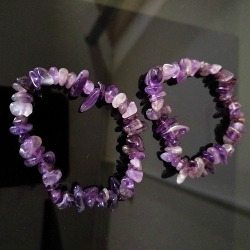 خرید دستبند آمیتیست 2 عدد با هم وردسا – دستبند ظریف و خاص