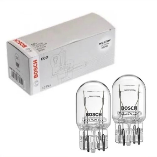 فروش لامپ بوش آریایی دو کنتاکت W21 5W بسته 2عددی