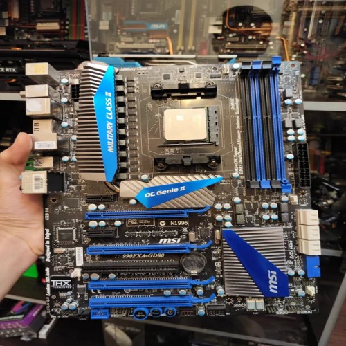 فروش مادربرد MSI 990FX GD80 پرچمدار و سالم