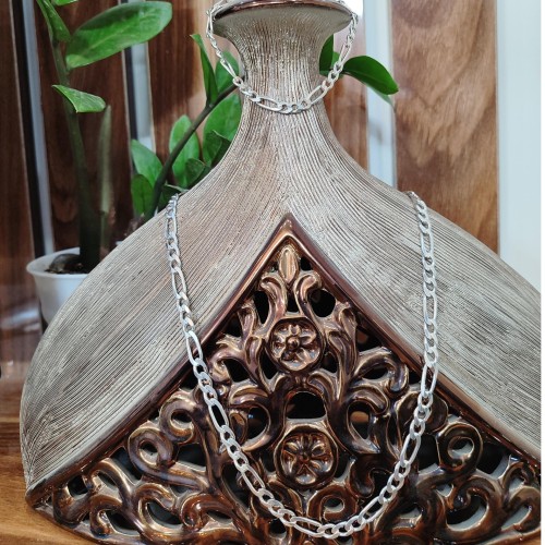 خرید زنجیر و دستبند ایتالیایی دستساز روکش طلا سفید وردسا