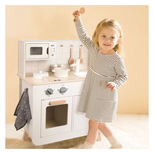 آشپزخانه چوبی کلاسیک ورلد مدل Chef’s Kitchen Set