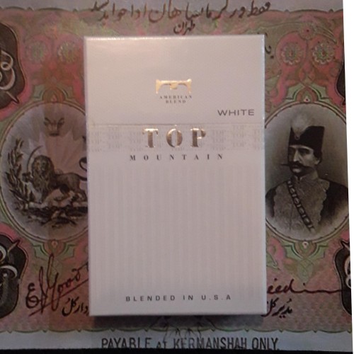 فروش پاکت سیگار کلکسیونی خارجی TOP سفید آکبند