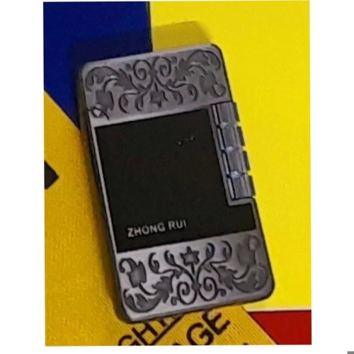 فندک چرخ بعل گازی با شعله ساده و صدای درب سه بعدی