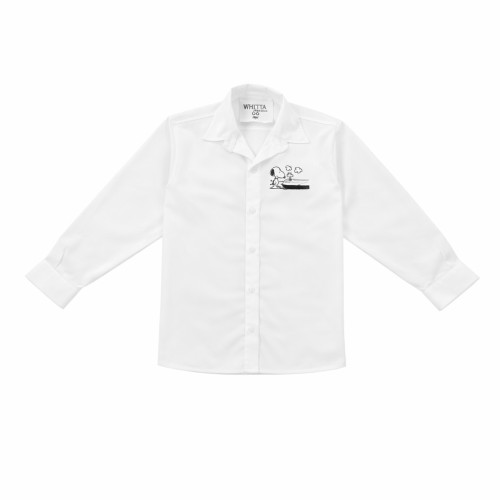 فروش شومیز زنانه سفید مینیمال طرح کارتونی 021