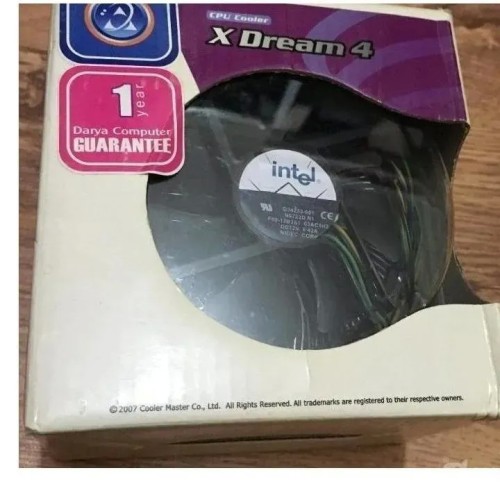 فن کامپیوتر اینتل سالم و نو در انبار خانه