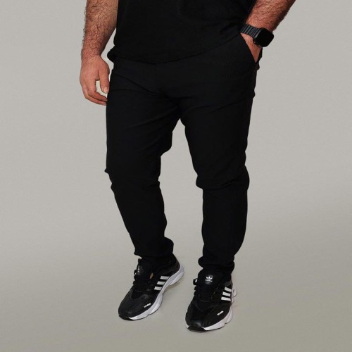 شلوار اسلش مردانه مشکی مدل 1325 با سایزهای مختلف