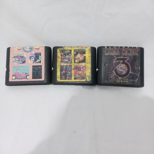 فروش سه نوار بازی سگا سالم و تست شده