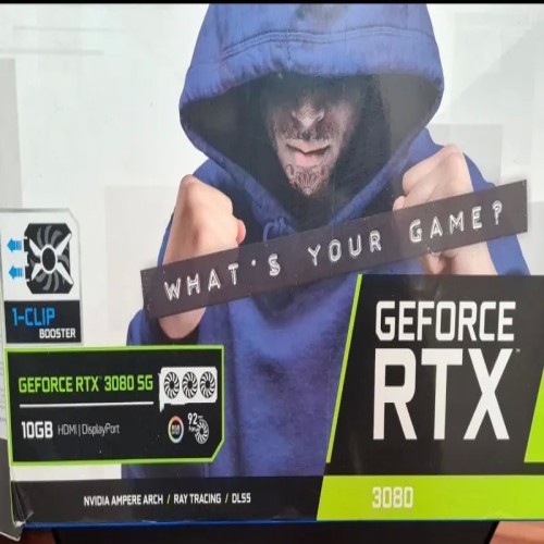 کارت گرافیک Galax RTX 3080 با فن‌های اضافی و نورپردازی جذاب